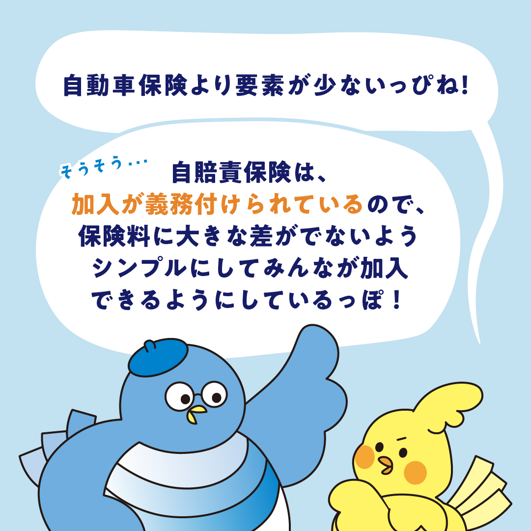 自賠責保険料の決まり方