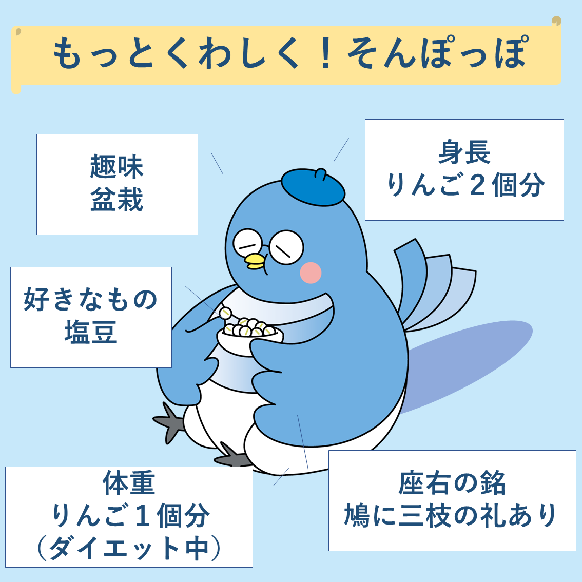 そんぽっぽ自己紹介